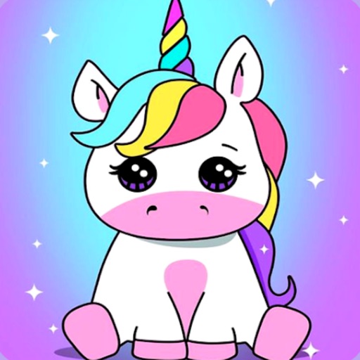 Art] I think I could draw a baby unicorn everyday for the rest of my life.  Really happy with how this cute little guy turned out! : r/DnD