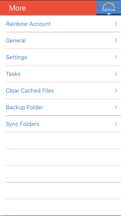 Rainbow-Best cloud storage app screenshot-5