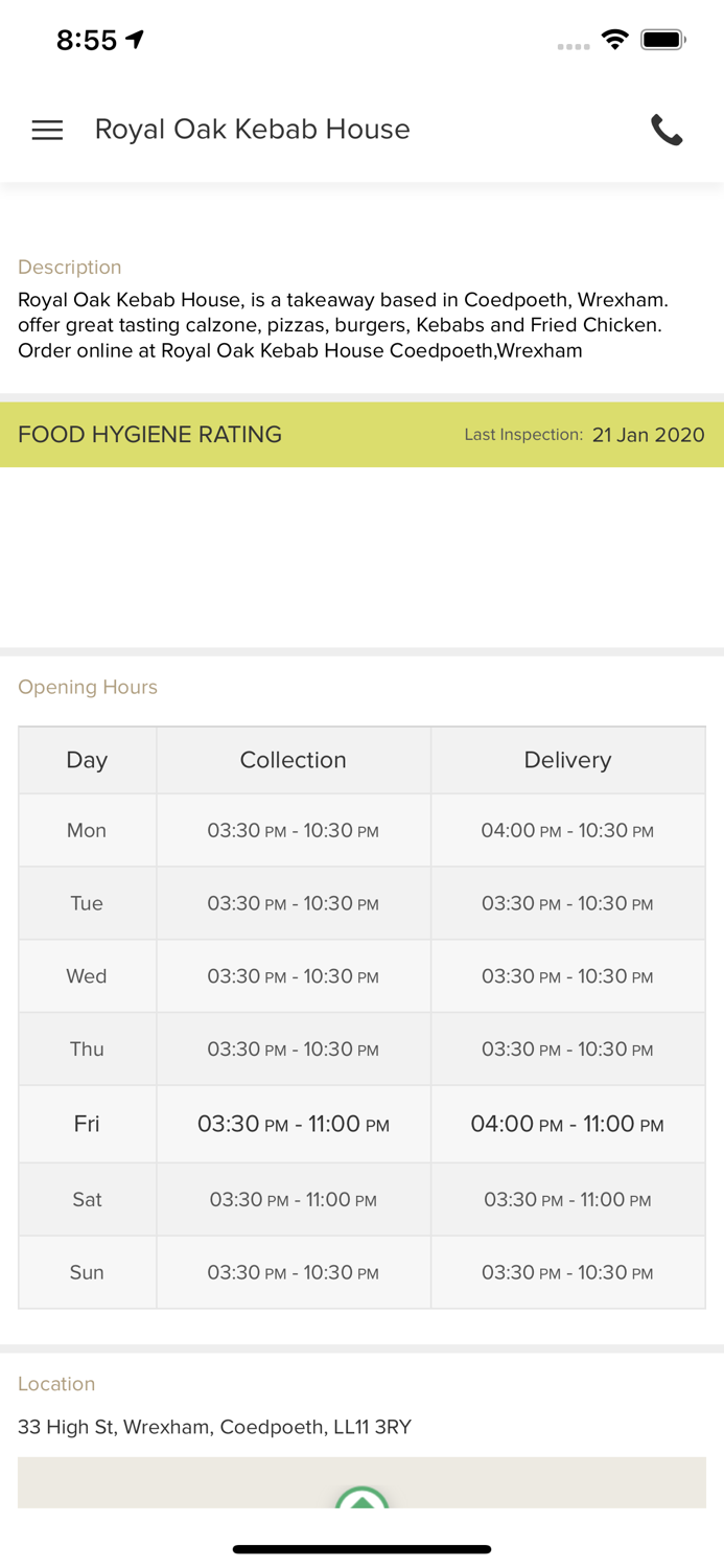 Royal Oak Kebab House.