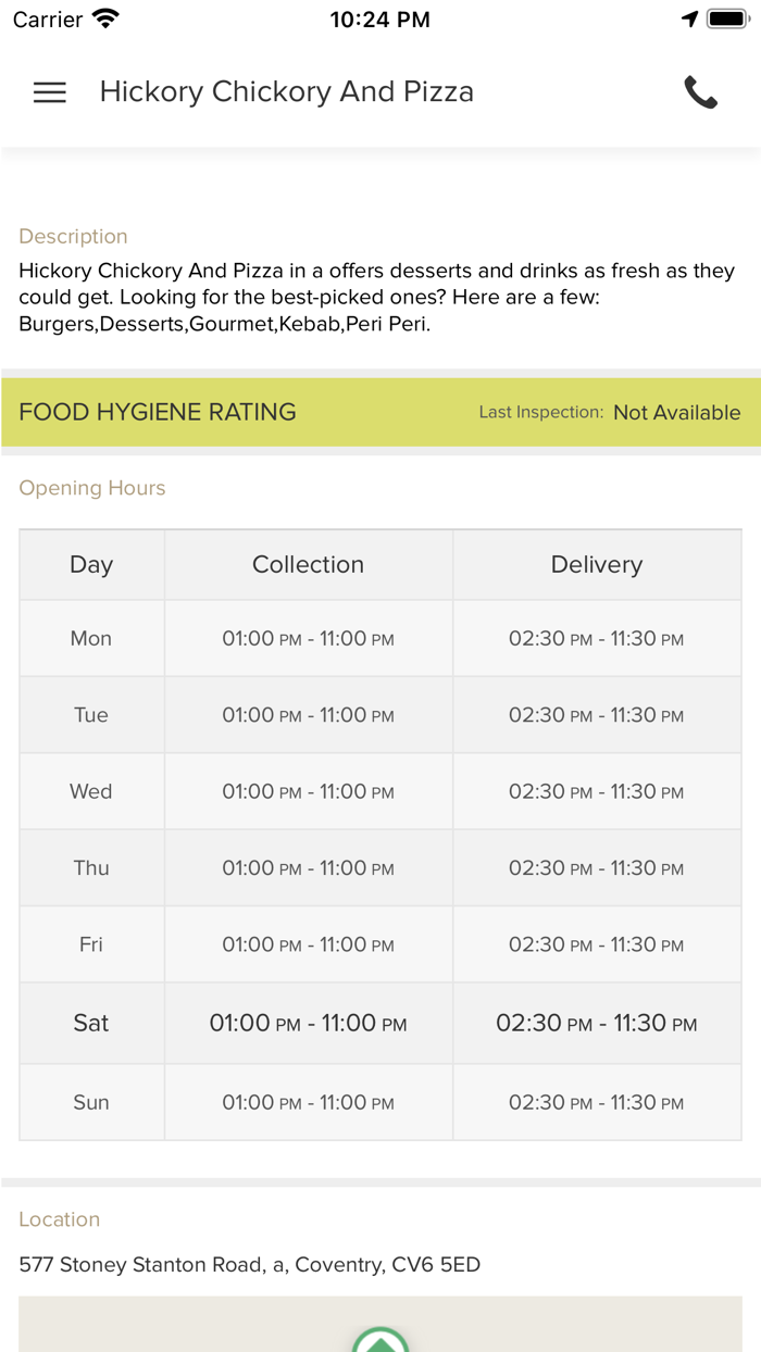 Hickory Chickory And Pizza