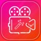 This app helps you to create beautiful videos with different types of editing tools like trim, crop and many more