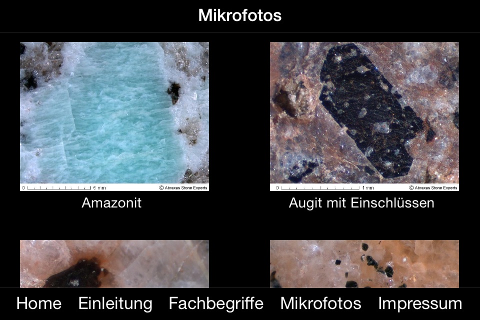 Mikrokosmos Naturstein screenshot 2