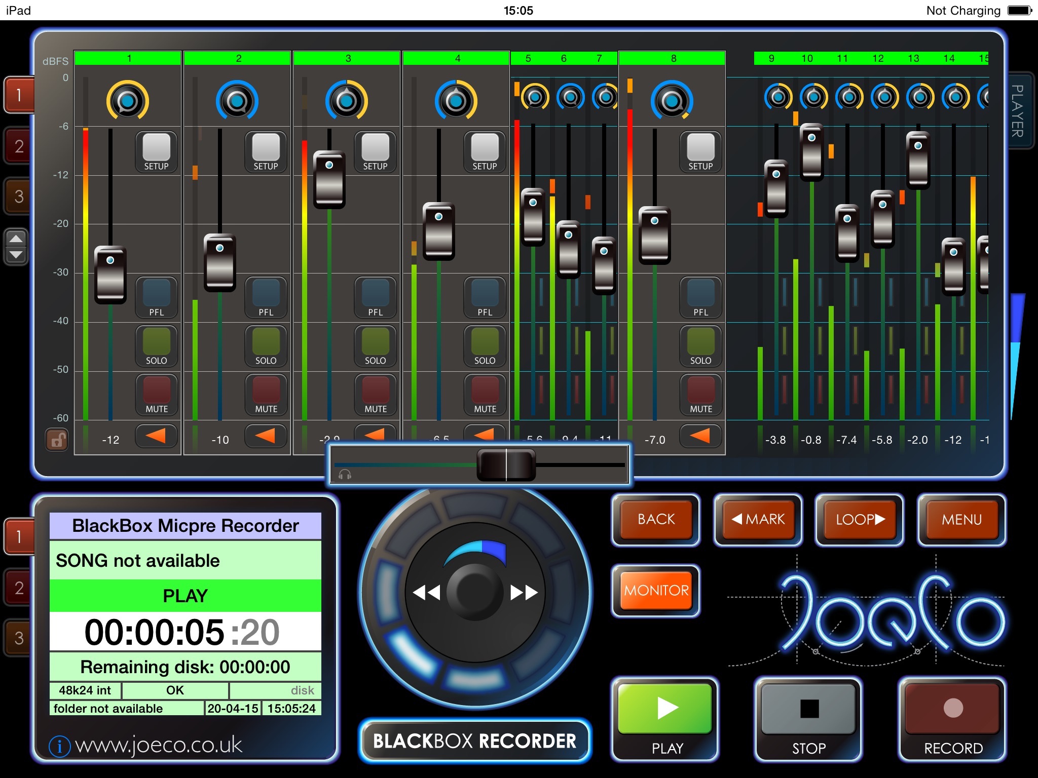 JoeCoRemote screenshot 2