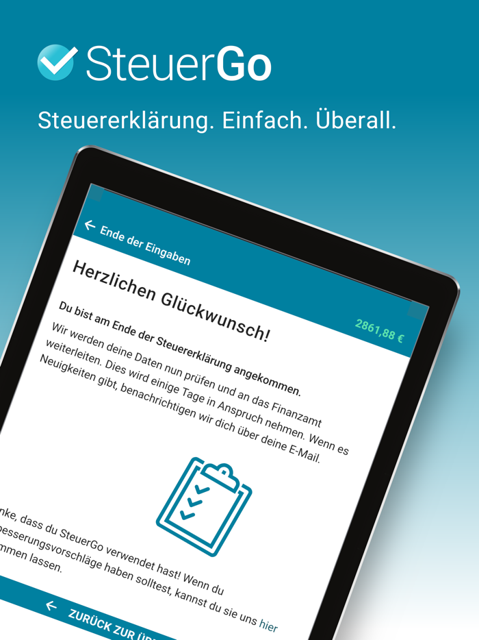 Steuererklärung  Steuer Go