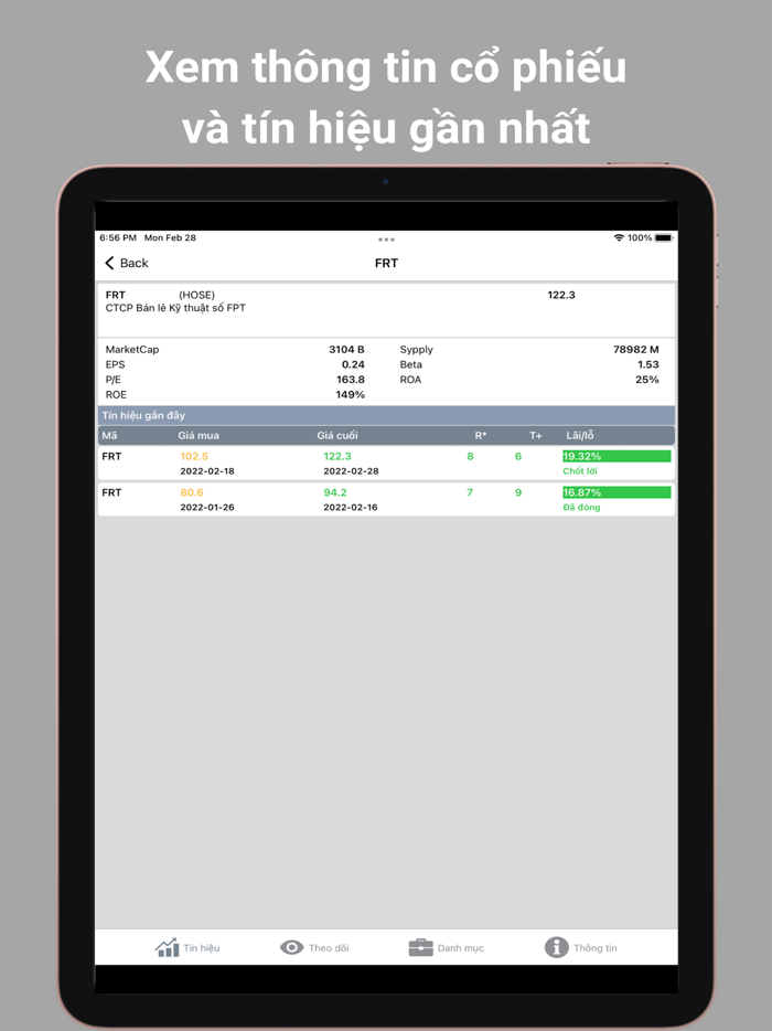 Stocks T Chứng khoán T