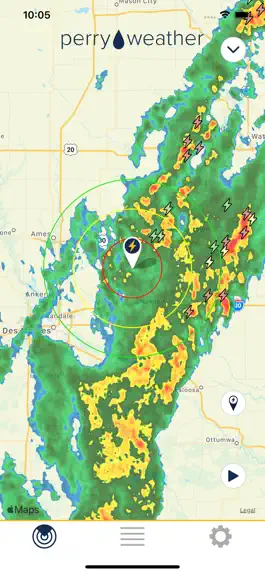 Game screenshot Perry Weather-Lightning Alerts apk