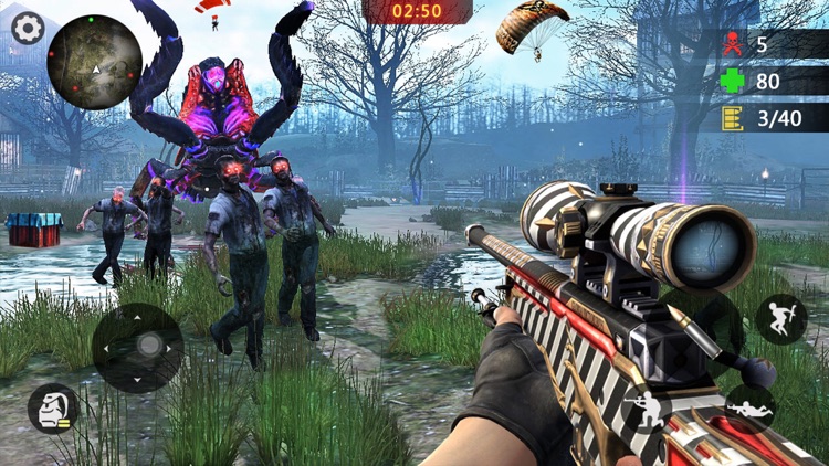 Zombie 3D Gun Shooter: FPS screenshot-4