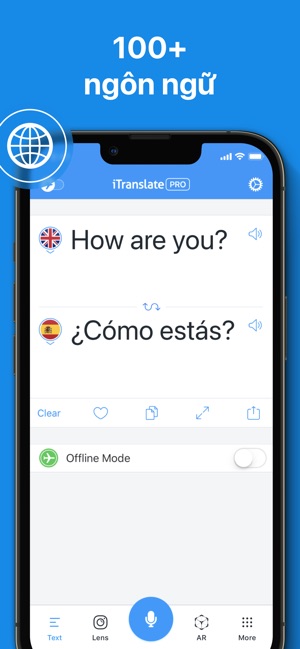 iTranslate Dịch và Từ Điển