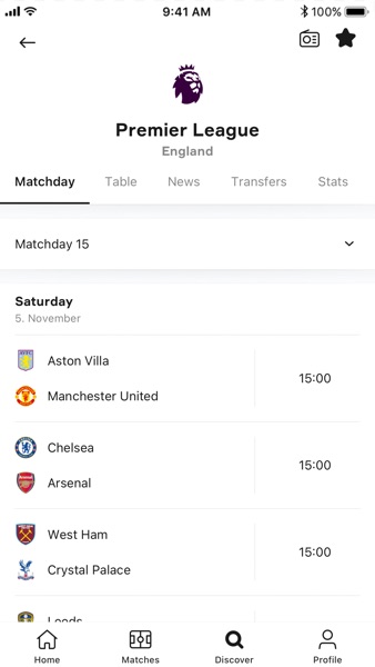 【图】OneFootball – Soccer Scores(截图2) 【图】OneFootball – Soccer Scores(截图2)