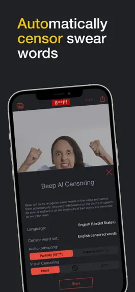 Game screenshot Beep - Censor videos easily hack