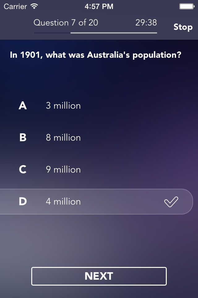 Citizenship Test - Australia screenshot 2