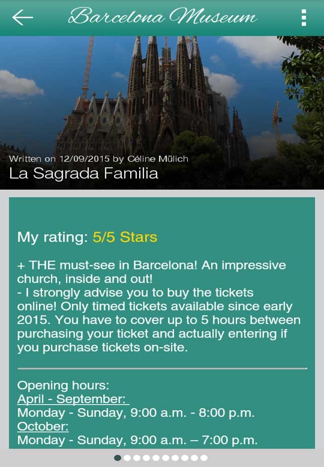 Barcelona Museums and sights screenshot 2
