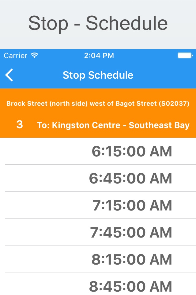 SC Transit - Kingston screenshot 4