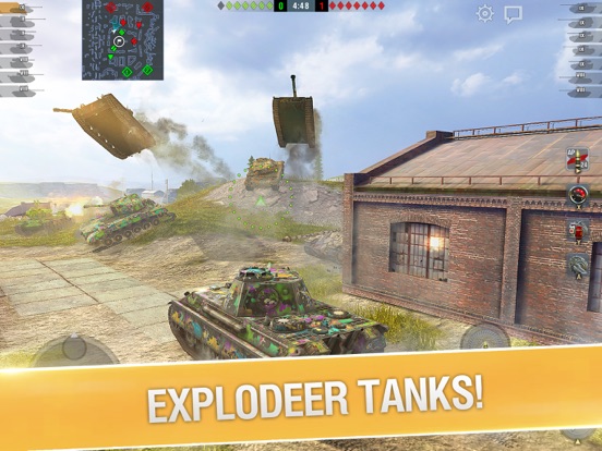 World of Tanks Blitz - PVP MMO iPad app afbeelding 7