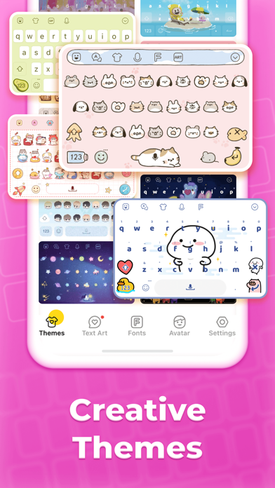 Facemoji Keyboard: Fonts&Emoji Screenshot