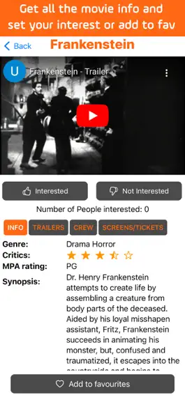 Game screenshot CinemApp Cinema & Showtimes hack