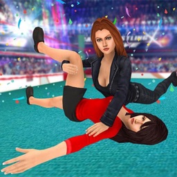 Girls Wrestling Ring Fight 3D