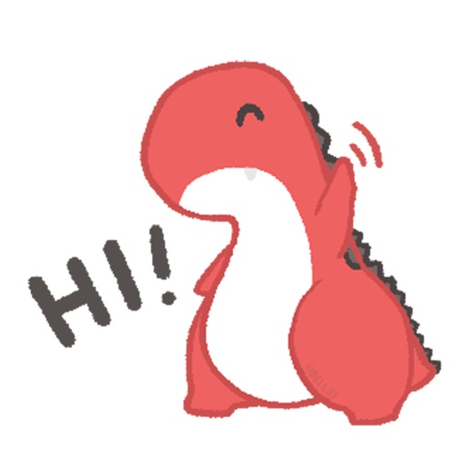 Bellzi Dino Stickers iOS App