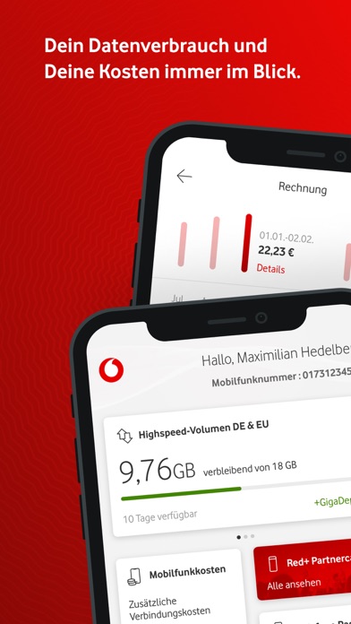MeinVodafone app screenshot 0 by Vodafone GmbH - appdatabase.net
