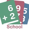 Big Math Flash Cards School