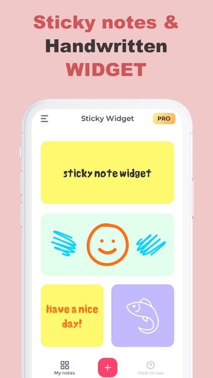 Sticky Widget- Memo & Note