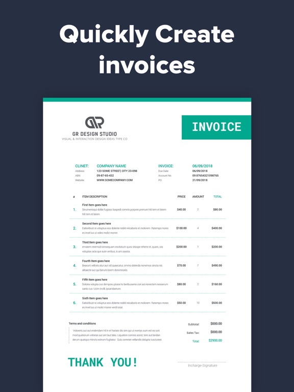 Invoice Maker & Estimate Bills screenshot 4