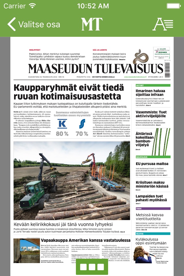 Maaseudun Tulevaisuus screenshot 2