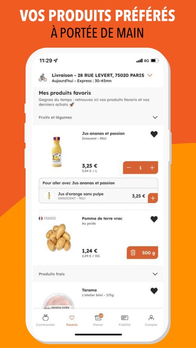 franprix: courses en ligne screenshot 3