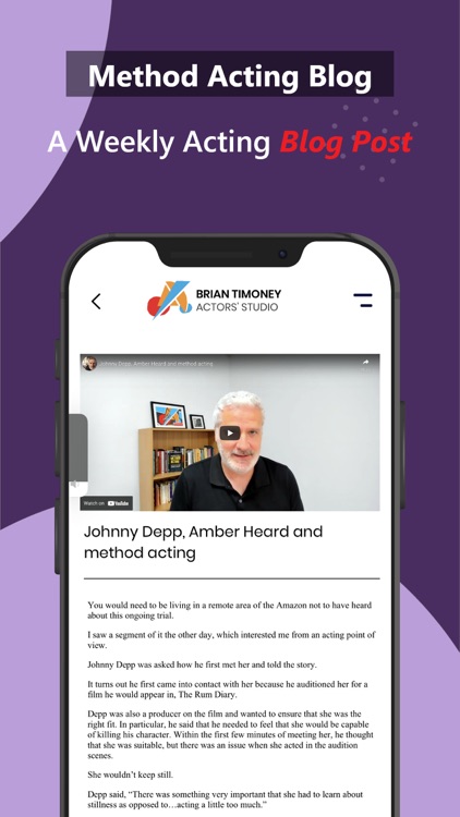 Timoney Method Acting screenshot-4