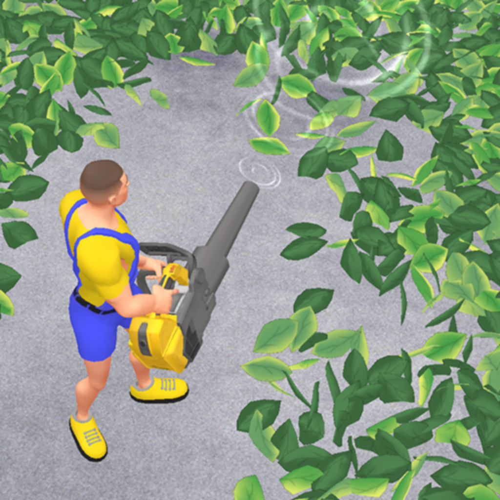 Get Leaf Blower: Cleaning Game Sim for iOS, iPhone, iPad Aso Report