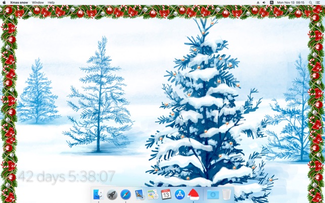 ‎Xmas snow Screenshot