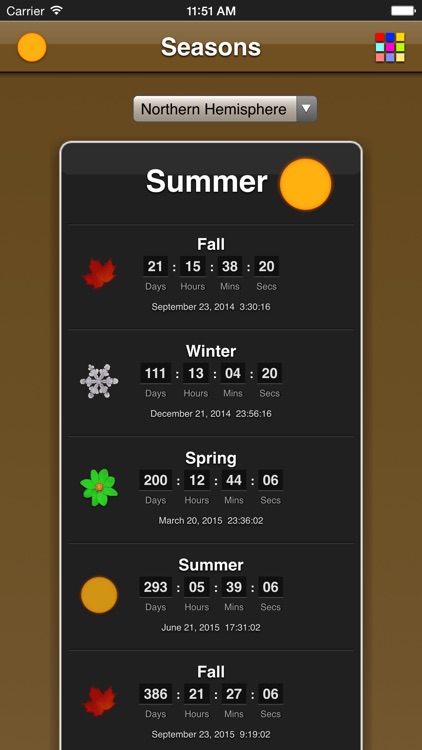 Seasons App screenshot-2