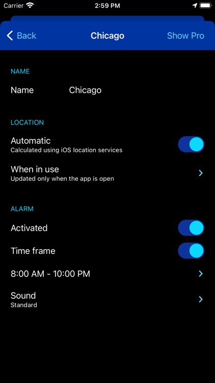 Rain Alarm Live Weather Radar screenshot-5