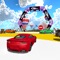 Extreme Car Stunt Races is an amazing experience of driving your cars on sky high tracks while avoiding falling down and completing the levels