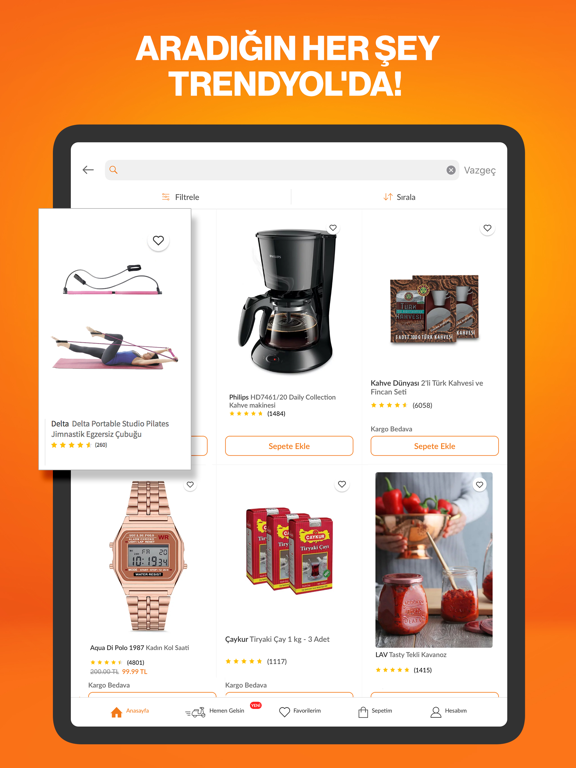 Trendyol - Online Alışveriş ipad ekran görüntüleri