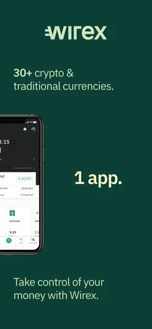 Captura 7 Wirex: Compra, usa y vende BTC iphone