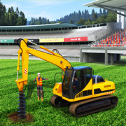 Cricket Stadium Construction
