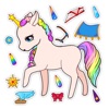 Icon Chibi Unicorn - Avatar Creator