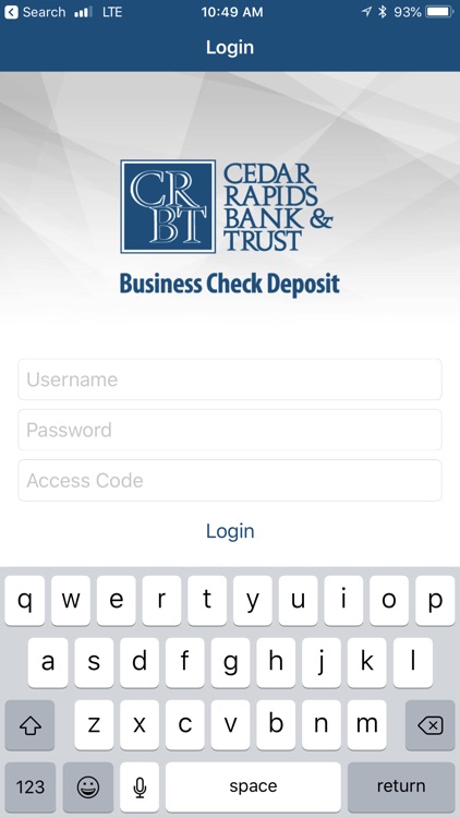 Cedar Rapids -Business Deposit