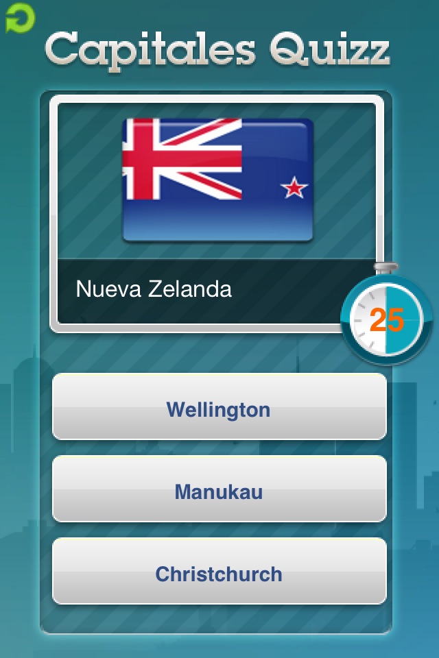 Quiz - Learn capitals screenshot 2