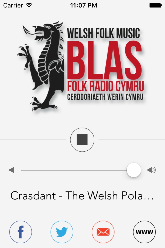 Blas Folk Radio Cymru screenshot 2
