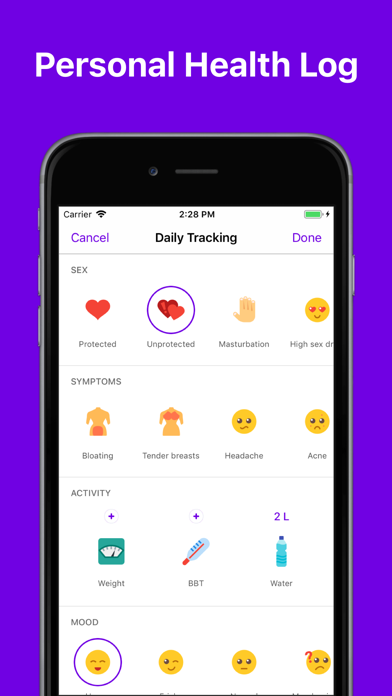 Period Tracker App - Enria screenshot 4