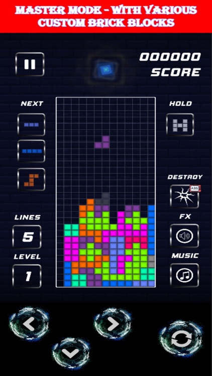 Brick Games - Fun Block Puzzle screenshot-3