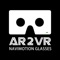 『輕便、穩定、快速』的導覽眼鏡APP,輔助於教育以及協助企業產品VR展示,直覺瞄準照片就能跳進該照片的VR世界。透過AR與VR技術協助教師製作趣味又身歷其境的尋寶課程,提升學生的學習動機。擁有離線使用的功能,不必擔心在網路狀態不佳的場域使用,只要體驗前將導覽包下載完即可。人手一機分組討論分工合作完成學習單,讓學習就像尋寶闖關一樣有趣。