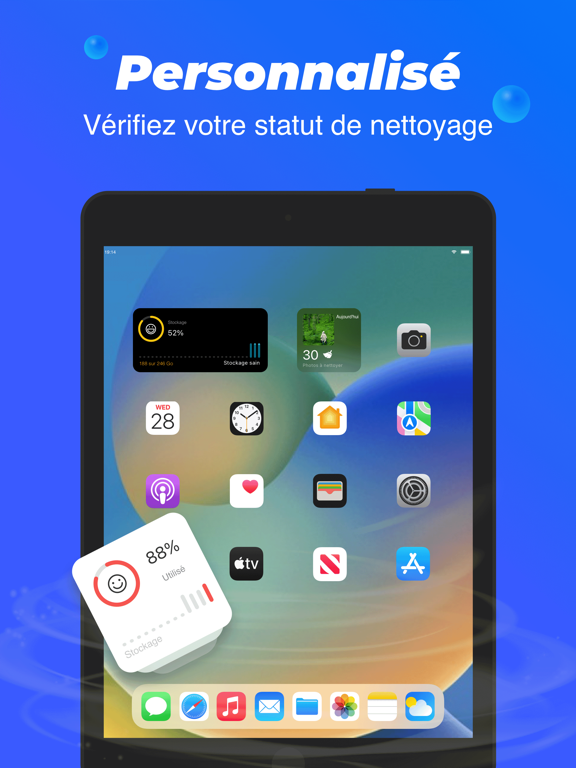 Nettoyeur d'espace Nettoyeur d'espace