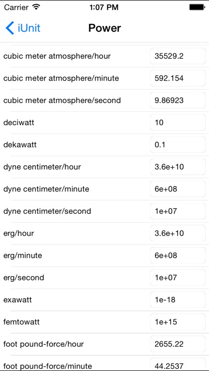 iUnit Measurement Conversion screenshot-3