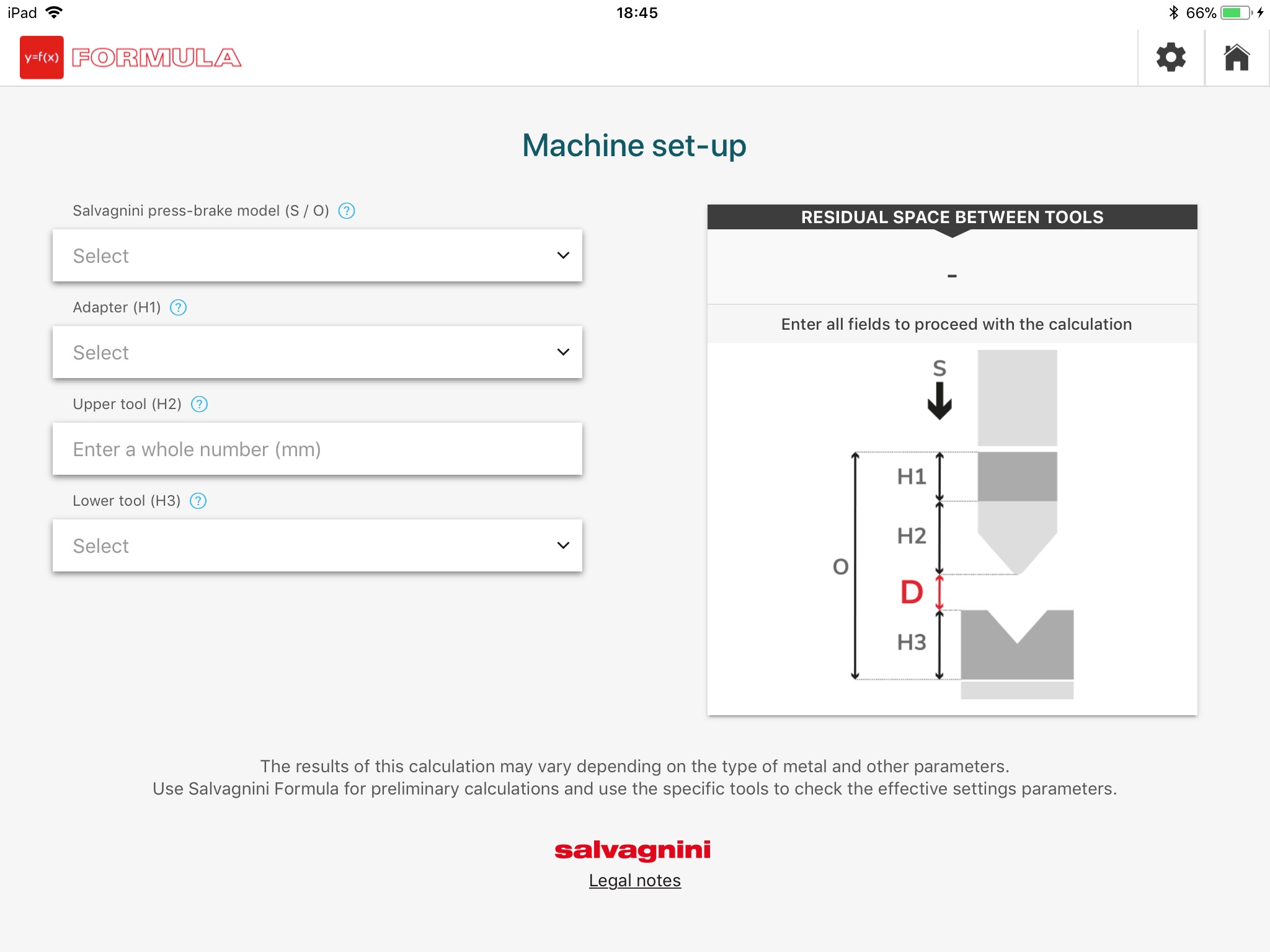 salvagnini FORMULA screenshot 3