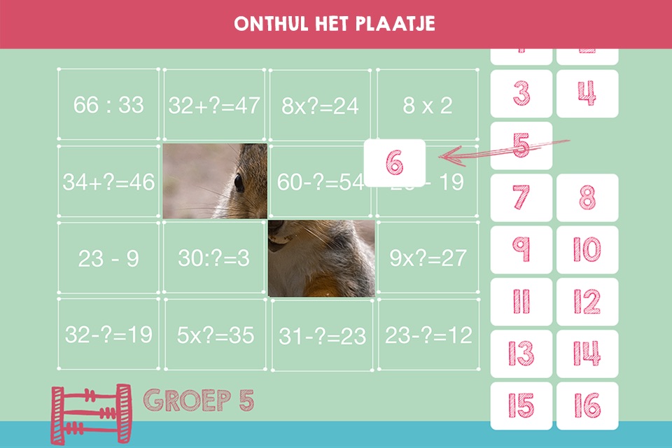 Rekenspelletjes groep 3 t/m 5 screenshot 4