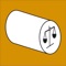 This app calculates the weight of a paper roll from given roll diameter, core diameter and roll width