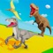 Get engaged in the highly exciting Dino Transform Smash Rush Run & excel towards the finish line while transforming into various robot dino animals with the dinosaur animal simulator & cross the destined finish line